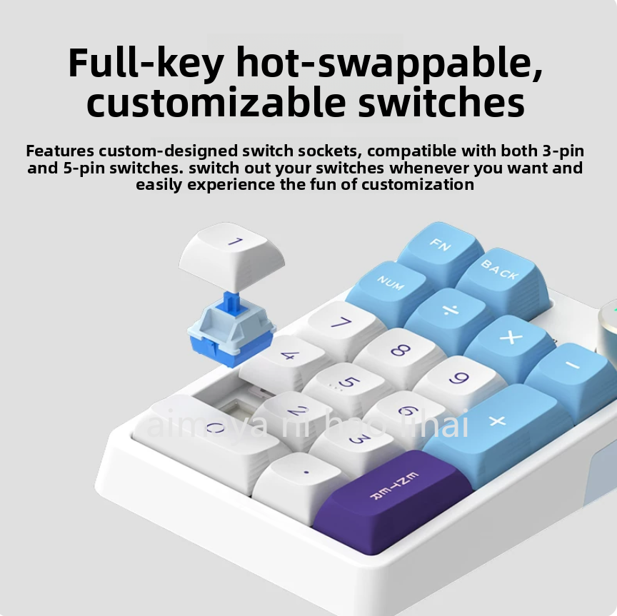 Gaming Keyboard Esports - Teclado Mecánico Inalámbrico Bluetooth Kzzi K20