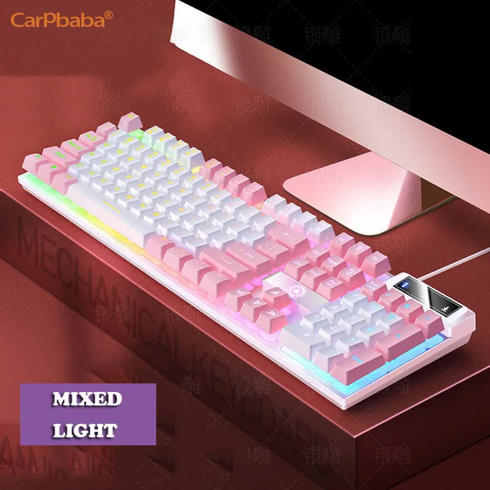 Gaming Keyboard And Mouse Set - Carpbaba K500 teclado para juegos con