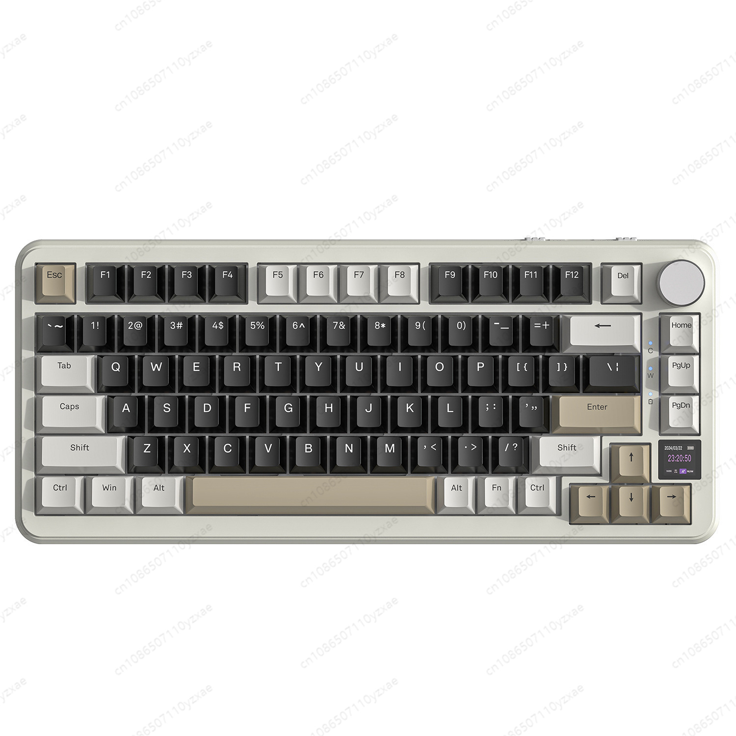 Gaming Keyboard Affordable - Nuevo Teclado Mecánico AL66 2024, Aleación