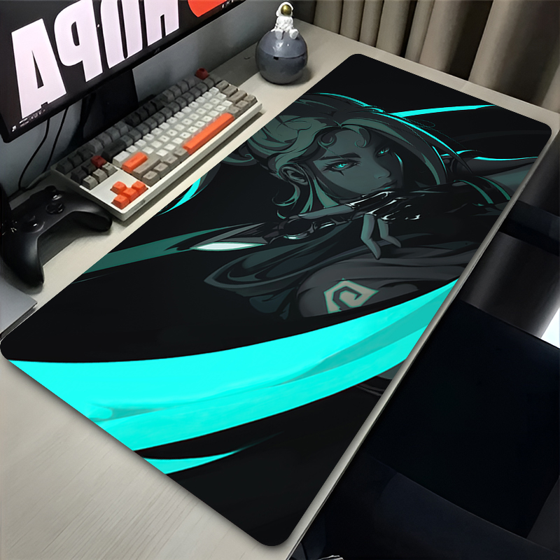 Gaming Keyboard Easy To Clean - Alfombrilla de ratón para juegos Valorant