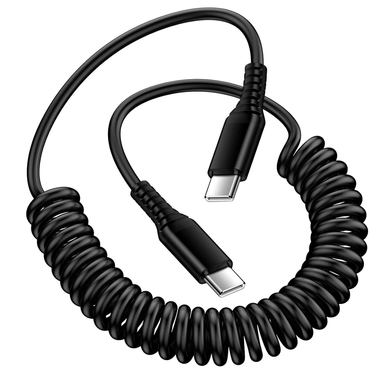 Coiled Usb Cable - Cable Android Auto USB C a