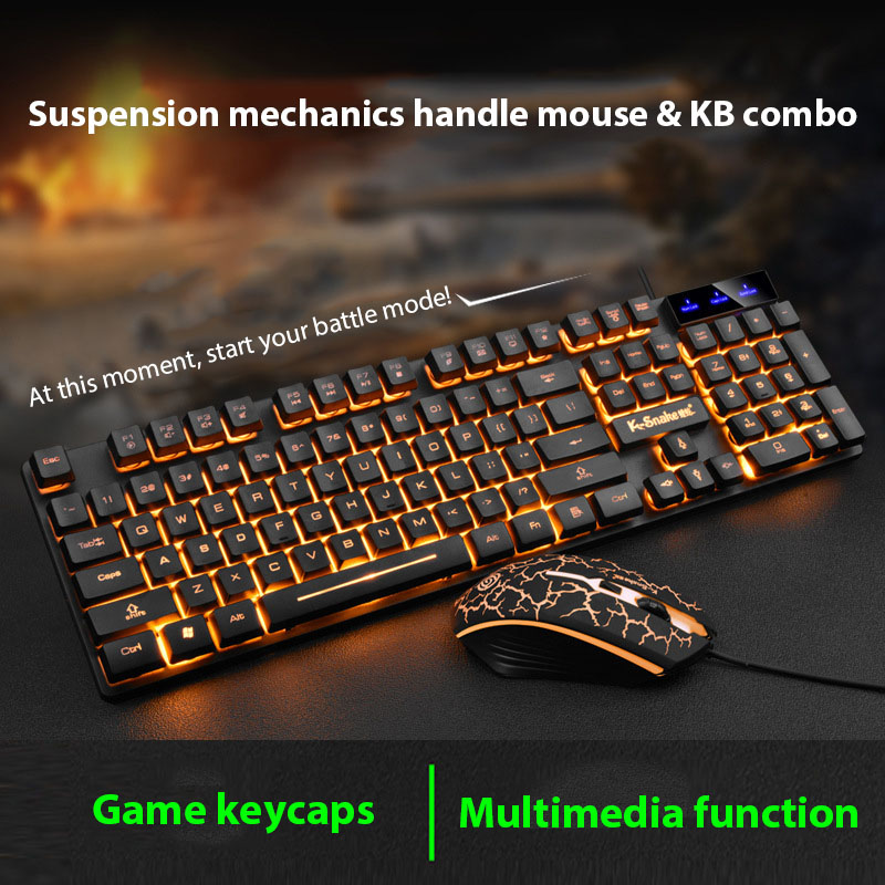 Juego de teclado y ratón KM320 - Gaming Keyboard Mouse And Headset Combo reseña y precio