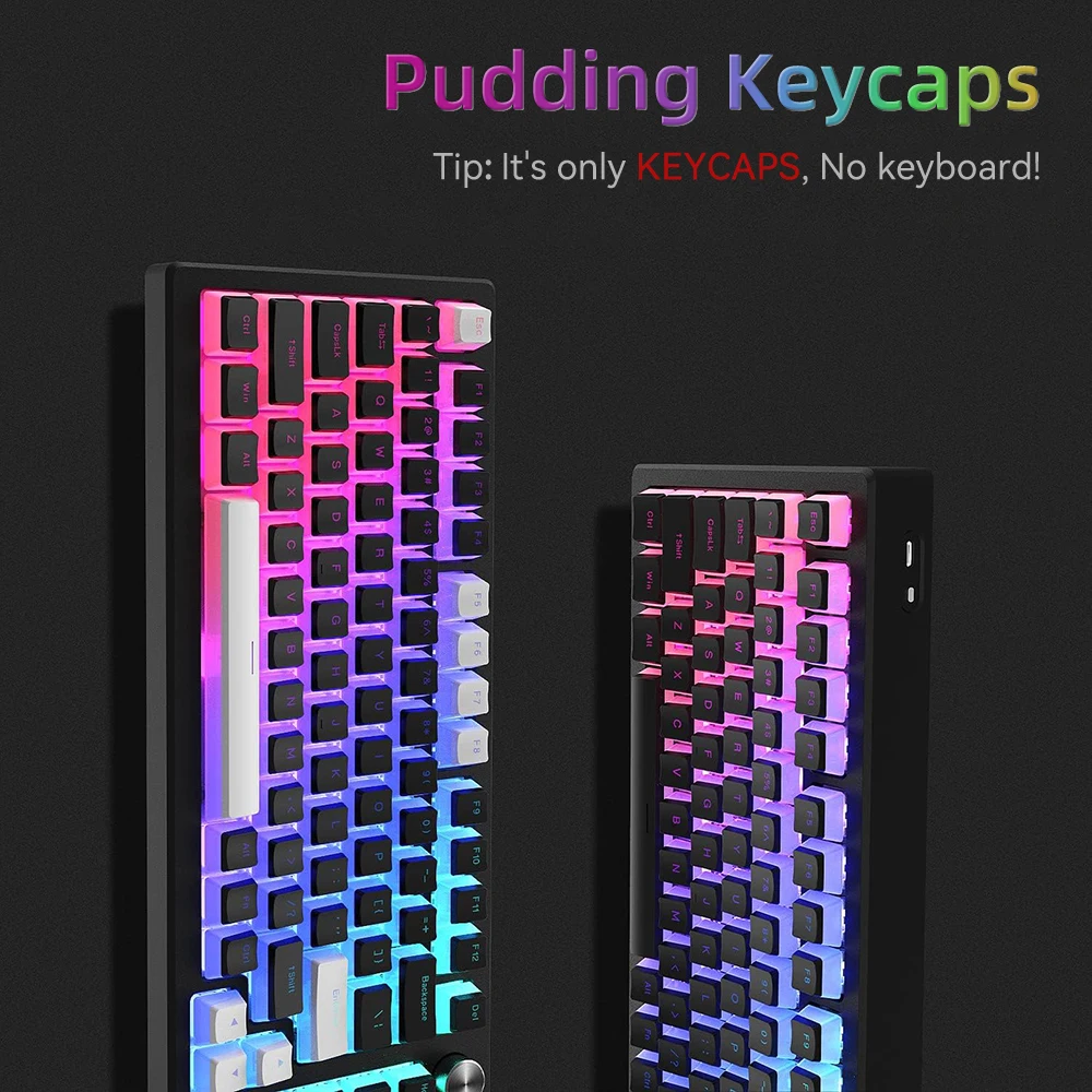 Nuevas teclas Pudding PBT, 129 - Gaming Keyboard And Mouse Set reseña y precio
