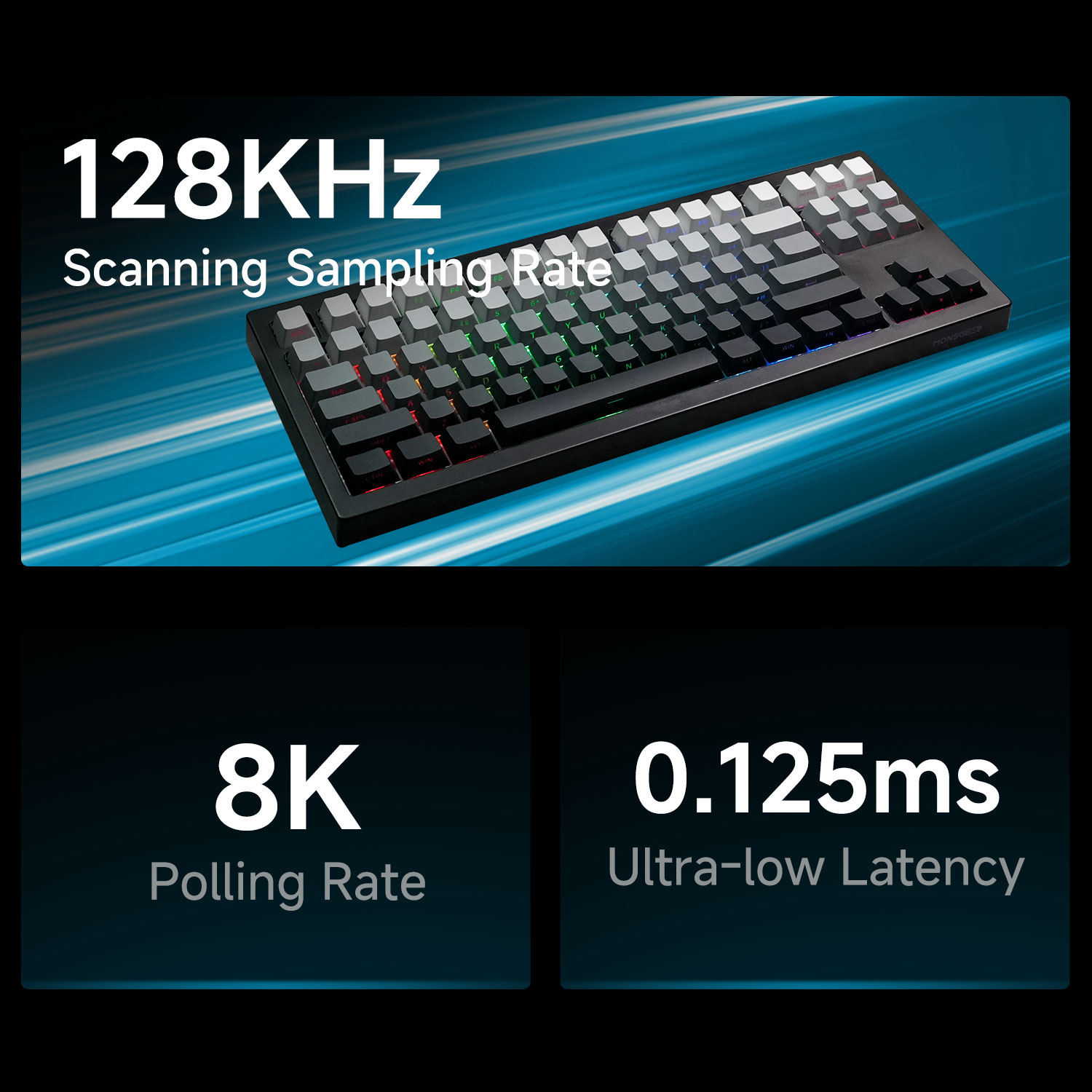 Teclado Mecánico para Juegos A - Gaming Keyboard Tkl reseña y precio