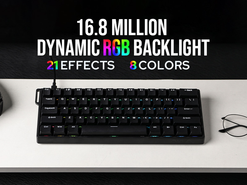 Teclado Mecánico Personalizado - Gaming Keyboard Hall Effect Switches reseña y precio