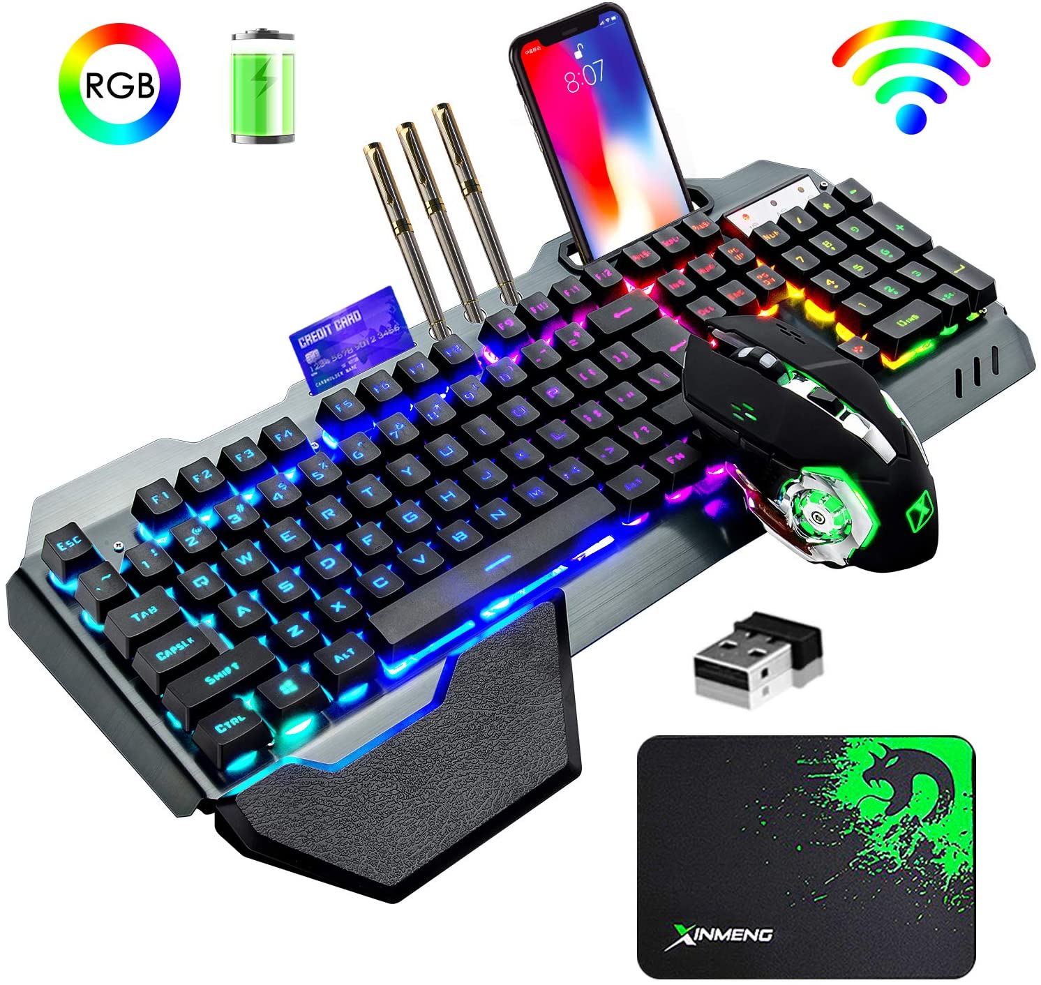 Combo de teclado y ratón inalá - Gaming Keyboard Extension reseña y precio