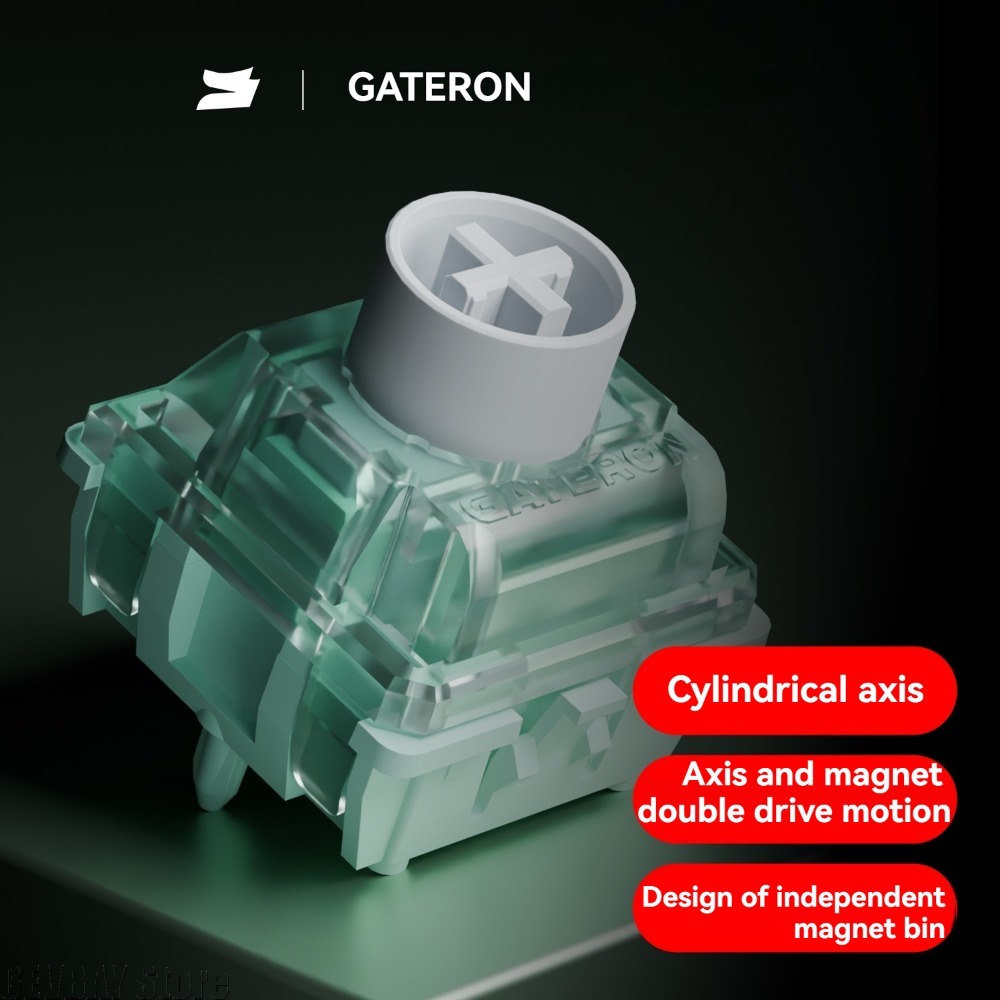 GATERON-interruptor Ultra magn - Gaming Keyboard Hall Effect Switches reseña y precio