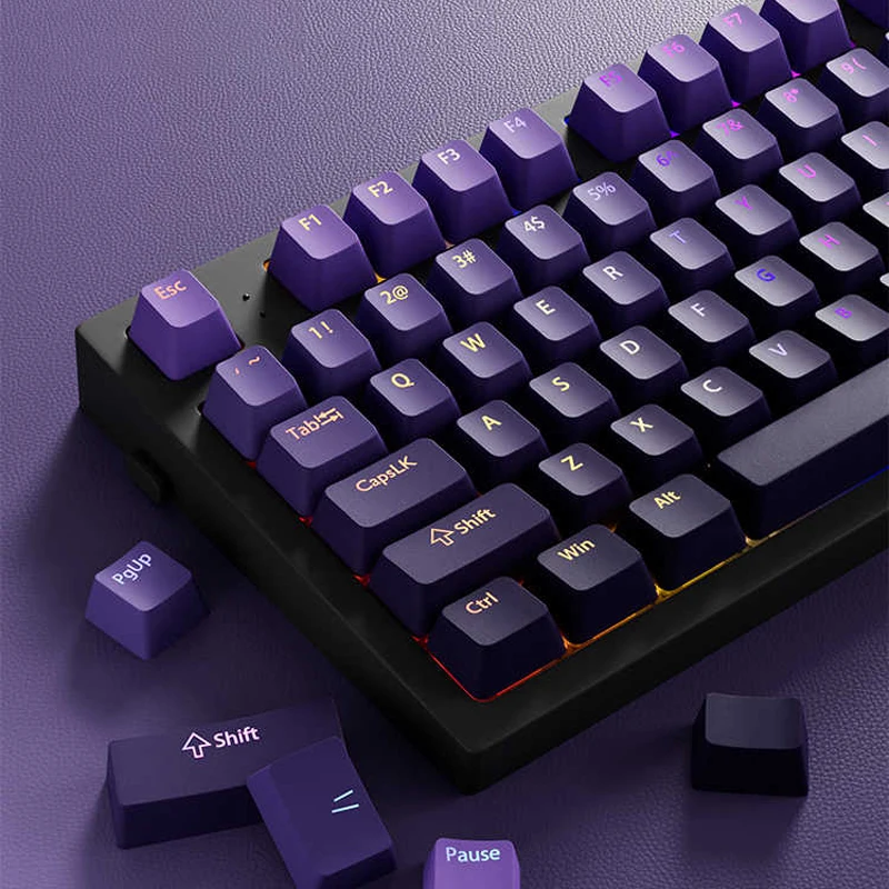 Teclas PBT de Doble Inyección  - Gaming Keyboard Top reseña y precio