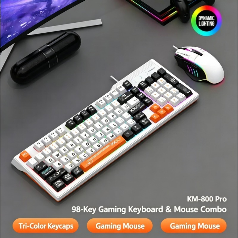 K8pro 3 en 1 Combo de Juego: T - Gaming Keyboard Mouse And Headset Combo reseña y precio