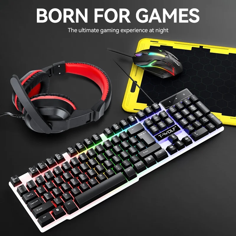 NUEVO Combo de Teclado y Ratón - Gaming Keyboard And Mouse Set reseña y precio