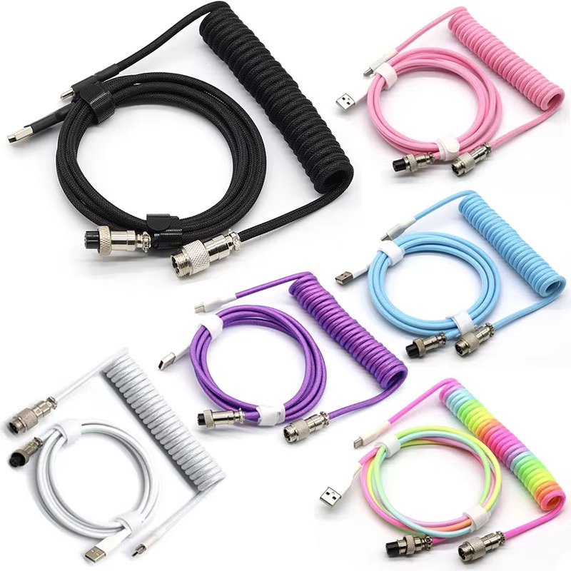 Cable Espiral USB Tipo C para  - Coiled Usb Cable reseña y precio